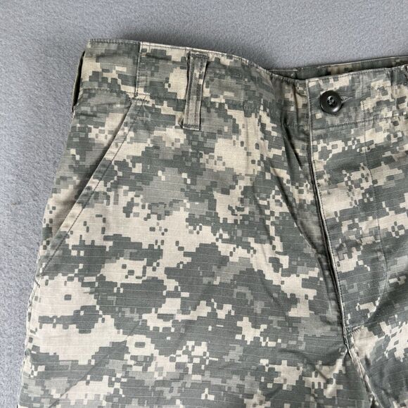 Military Pants Mens Small Short Digital Camo ACU Army Combat Uniform Cargo - Picture 5 of 16
